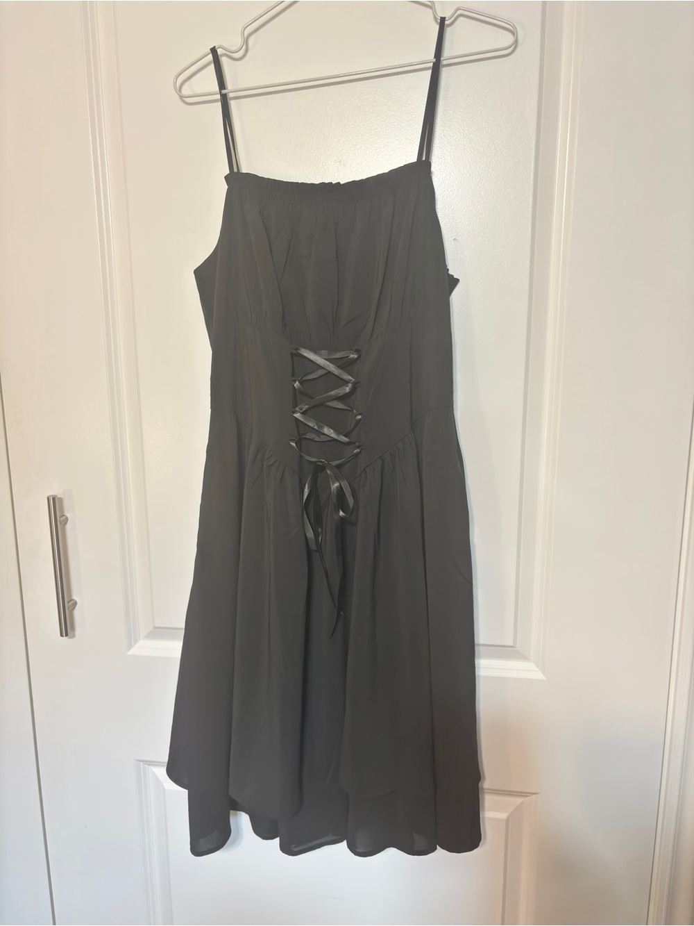 NWT Scarlet Darkness Gothic Corset Lace-Up Ballet Dress Medium